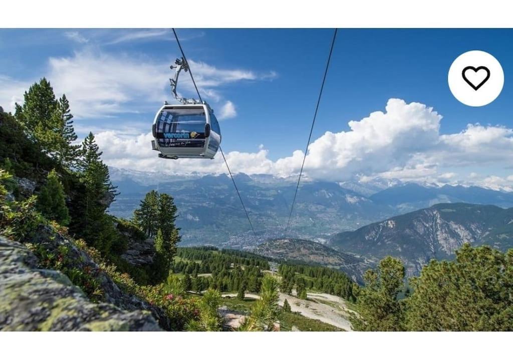 Vacances En Tout Tranquillite A Vercorin Extérieur photo