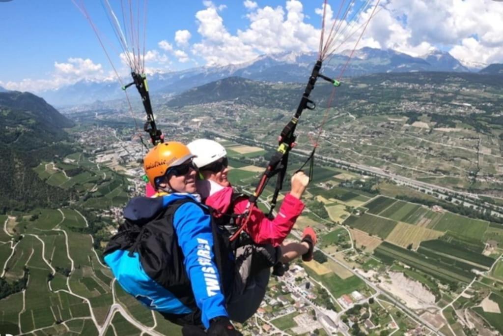 Vacances En Tout Tranquillite A Vercorin Extérieur photo